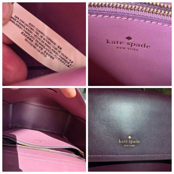 Kate Spade New York Somerville Road Megyn Backpack Purple Plum Travel Carry-on main image 5